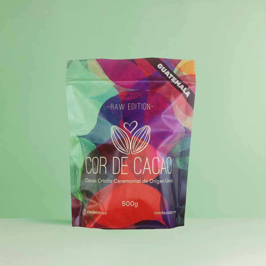 Cacao Criollo Crudo de Guatemala - 500g